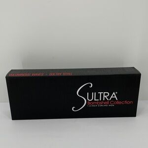Sultra Bombshell Collection Curling Iron 1.5 inch 1.5" Ceramic clipless new